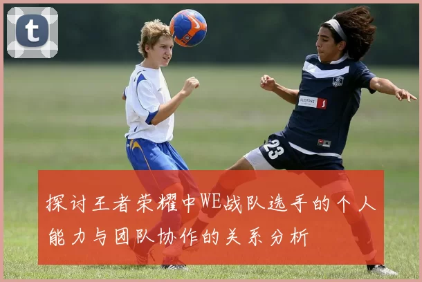 探讨王者荣耀中WE战队选手的个人能力与团队协作的关系分析