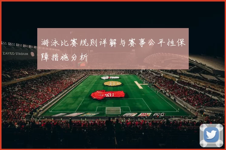 游泳比赛规则详解与赛事公平性保障措施分析