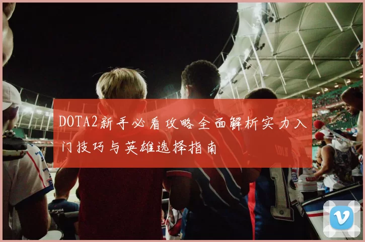 DOTA2新手必看攻略全面解析实力入门技巧与英雄选择指南